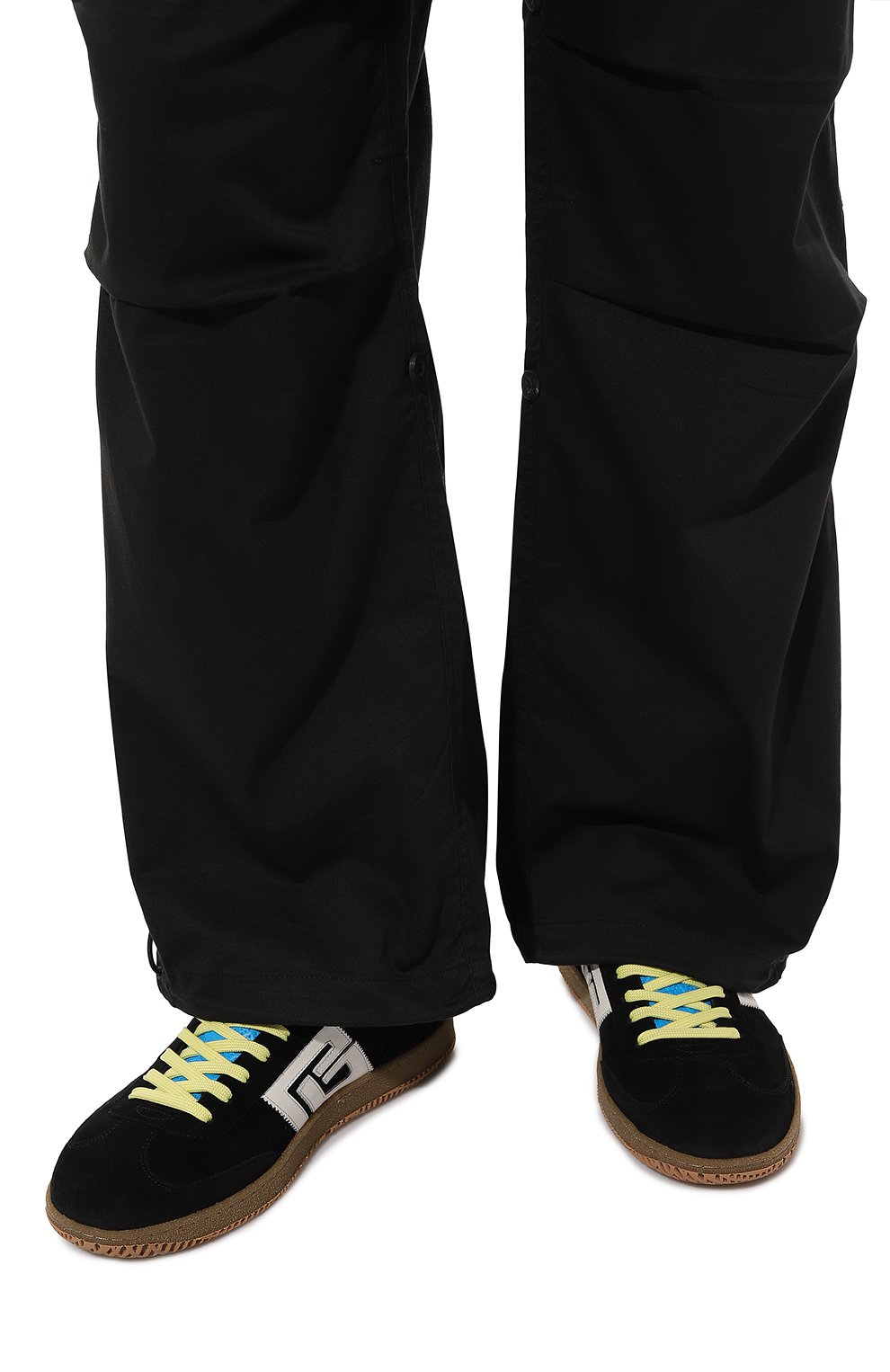 Замшевые кеды swan BALMAIN, арт. DM1VI360/LSC0, фото 3