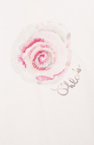 Хлопковый лонгслив CHLOÉ, арт. C20306, фото 3