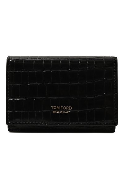 Мужской кожаный футляр для кредитных карт TOM FORD, арт. Y0277/LCL239G