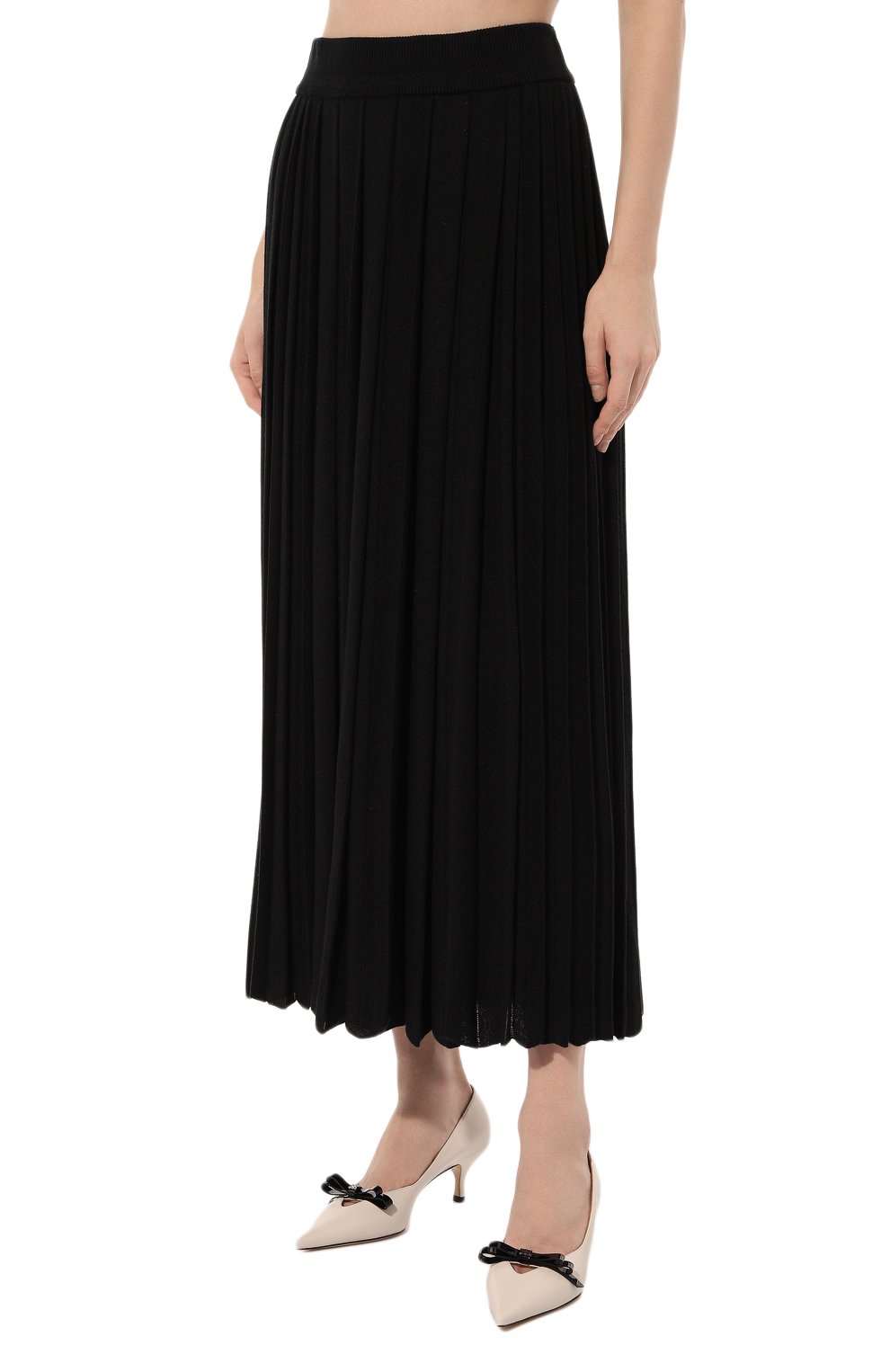 Юбка из шелка и кашемира FREEAGE, арт. W25.SK036.6030.900, фото 3