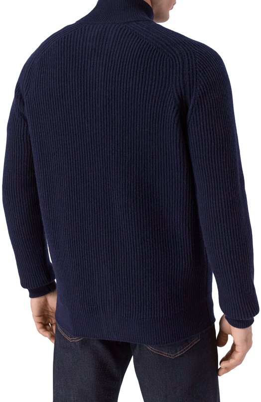 Шерстяной кардиган Andrea Campagna M5625-6142 Синий  M5625-6142 Фото 4