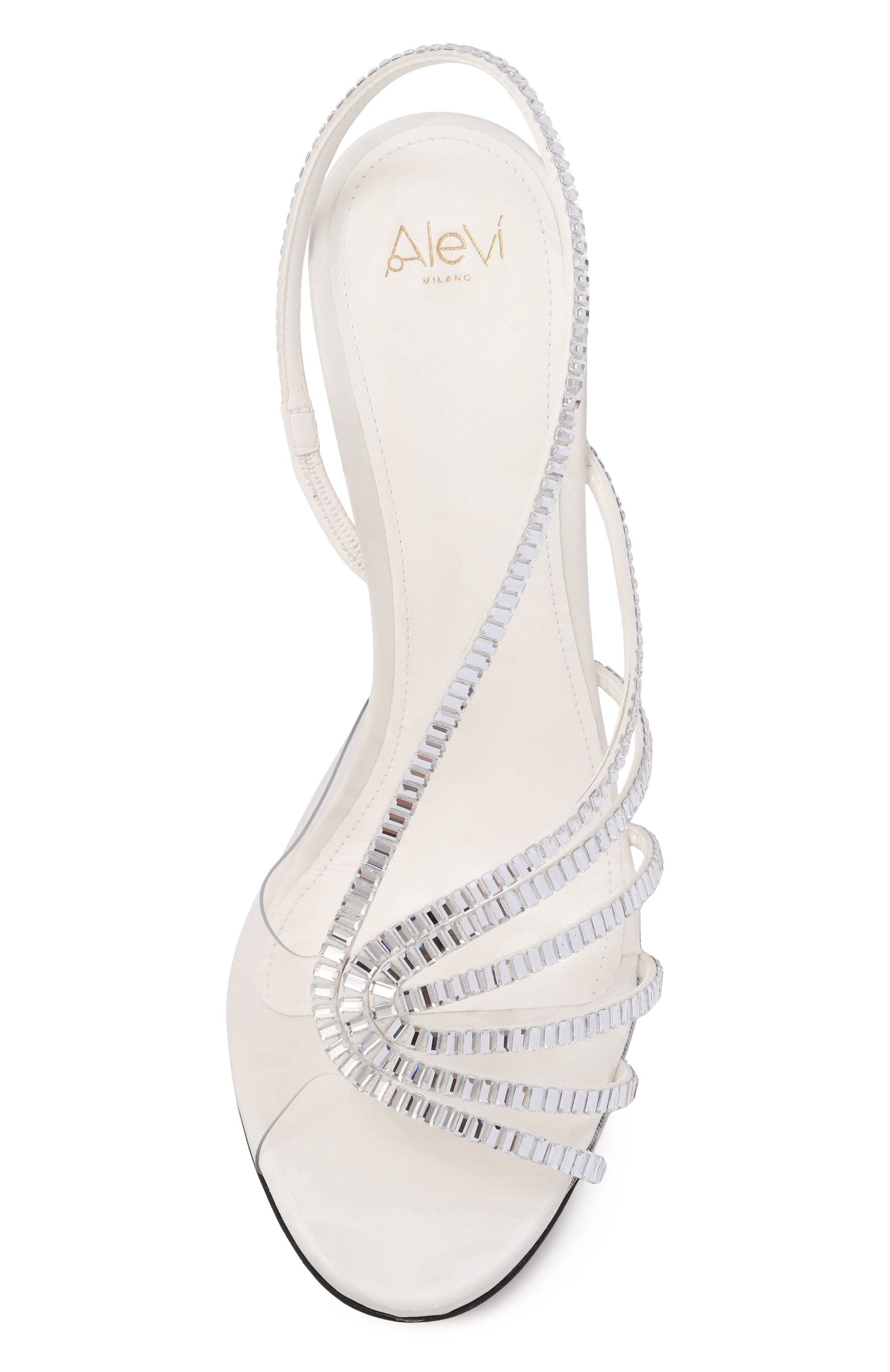 Атласные босоножки star xtal 95 ALEVI MILANO, арт. L26SC014.R.0222106/SATIN, фото 6