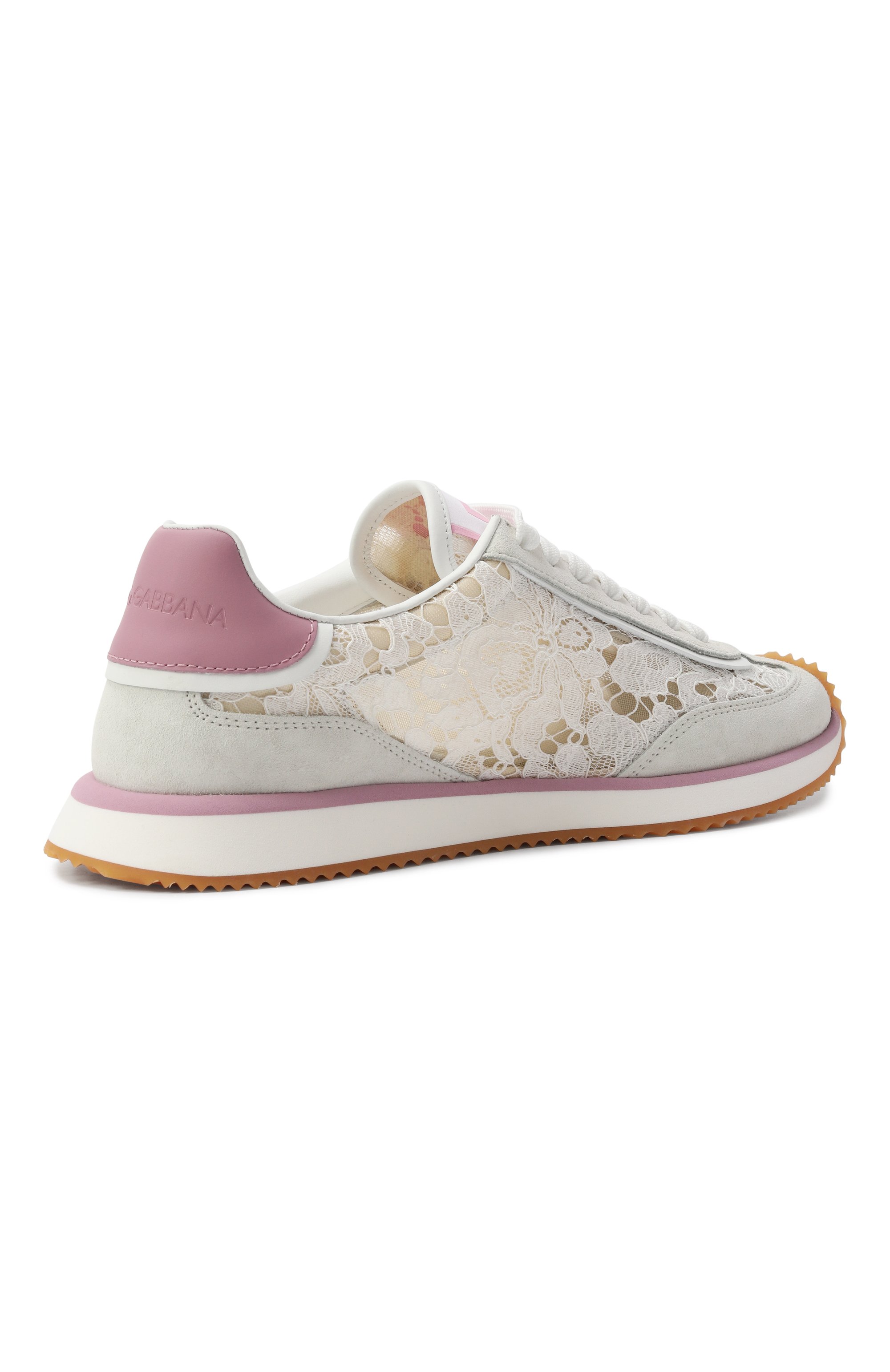 Комбинированные кроссовки dg cushion DOLCE & GABBANA, арт. CK2340/A9AC2, фото 5