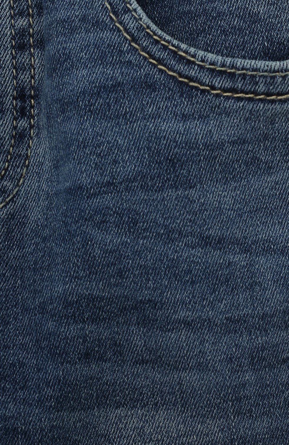 Джинсы EMPORIO ARMANI синего цвета по цене 16500 руб., арт. 6DHJ07/3D24Z, фото 3 Джинсы EMPORIO ARMANI, арт. 6DHJ07/3D24Z, фото 3