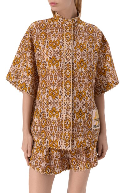 Льняная рубашка ZIMMERMANN, арт. 1316TRS251, фото 3