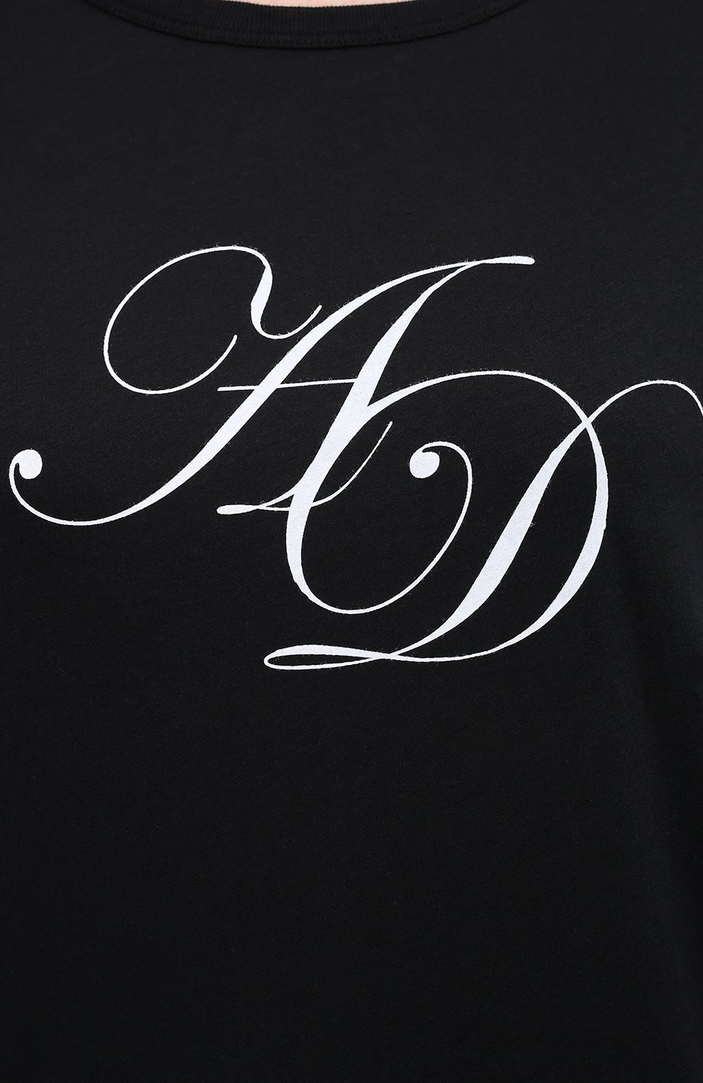 Хлопковая футболка ANN DEMEULEMEESTER, арт. 2002-3979-232-097, фото 5