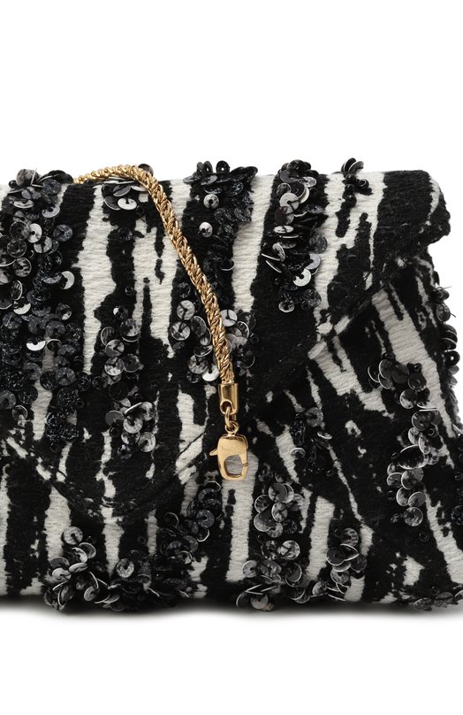Клатч Dries Van Noten 011510-851-900 Чёрно-белый  011510-851-900 Фото 3