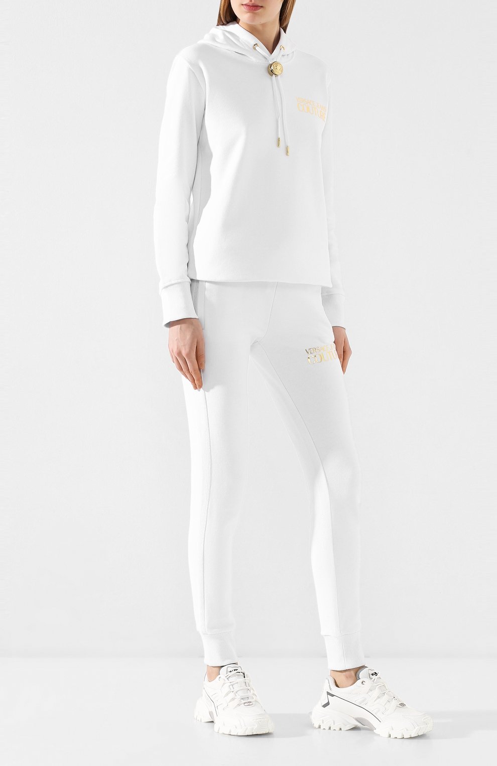 Хлопковые джоггеры VERSACE JEANS COUTURE, арт. A1HVA130-VDP310 IC0N/13956, фото 2
