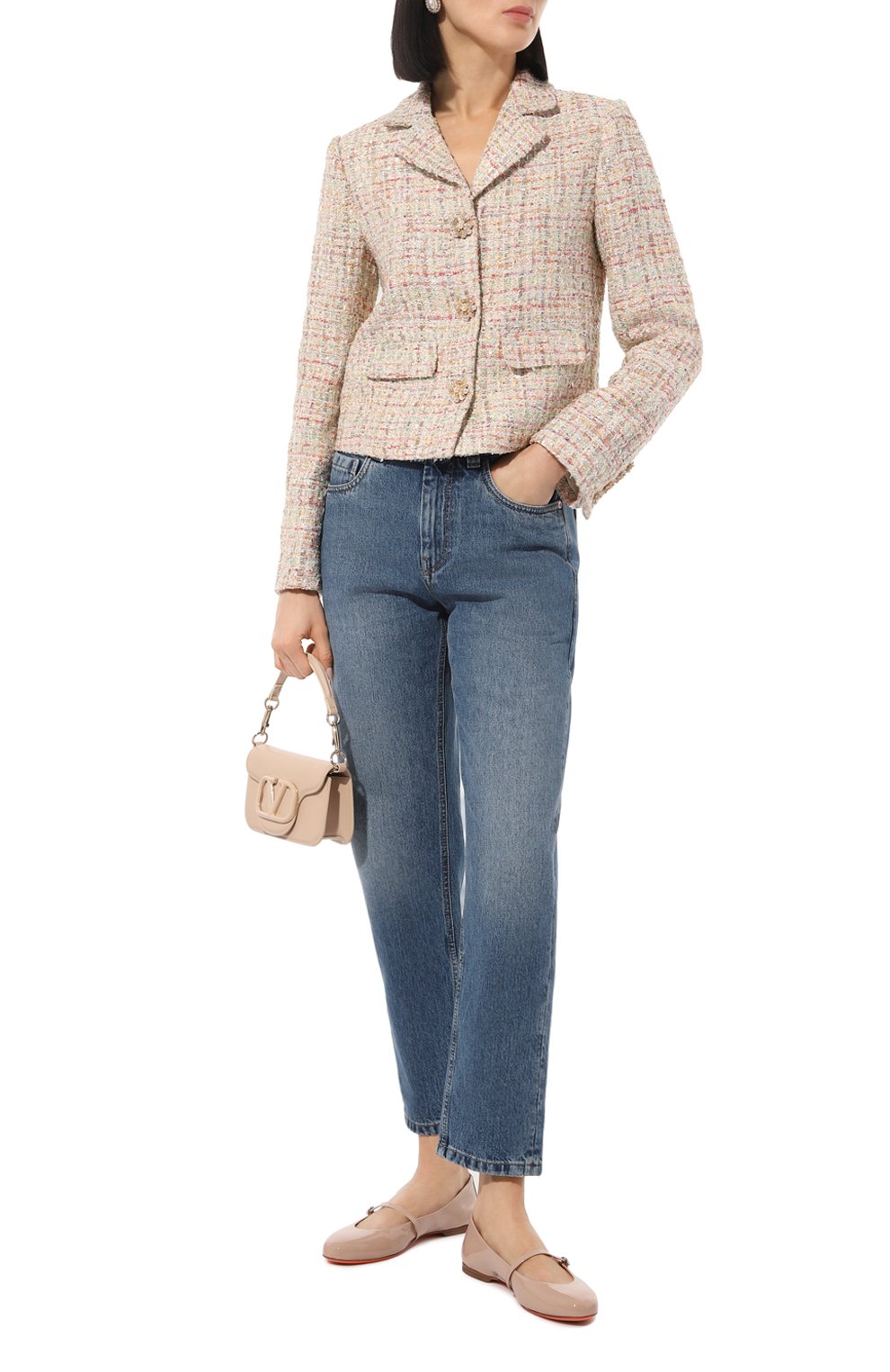 Твидовый жакет SELF-PORTRAIT, арт. PF24-110JA-C, фото 2