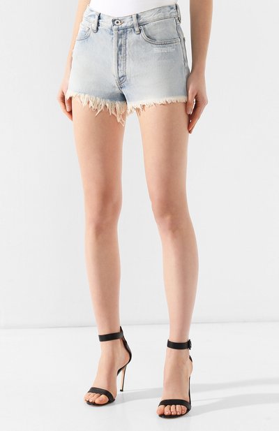 Джинсовые шорты OFF-WHITE, арт. 0WYC002R197730577100, фото 3