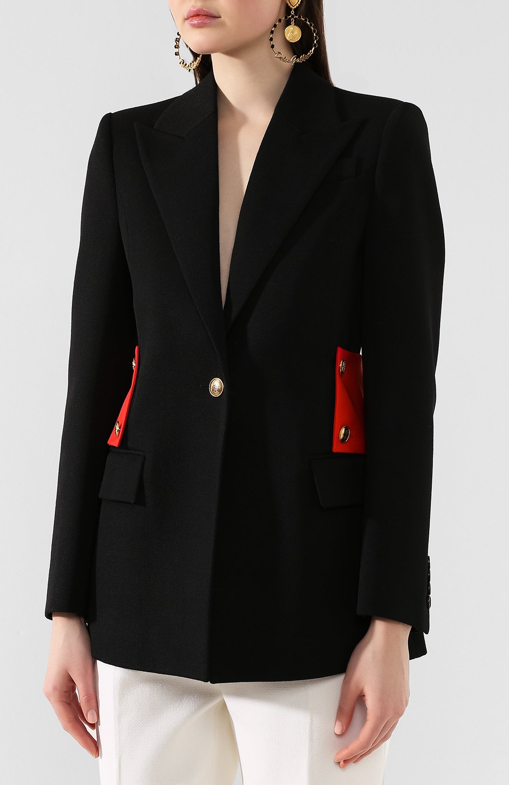 Шерстяной жакет GIVENCHY, арт. BW30AW12FC, фото 3