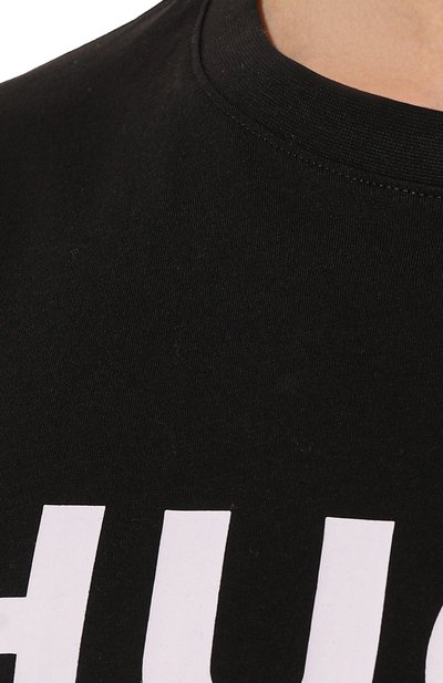 Хлопковая футболка HUGO, арт. 50467556, фото 5