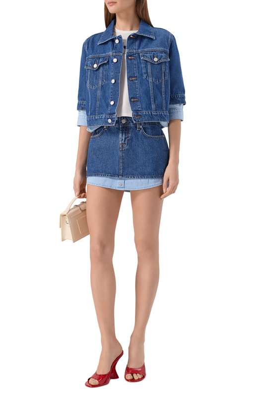 Хлопковая футболка HUGO Blue 50560769 Белый  50560769 Фото 2