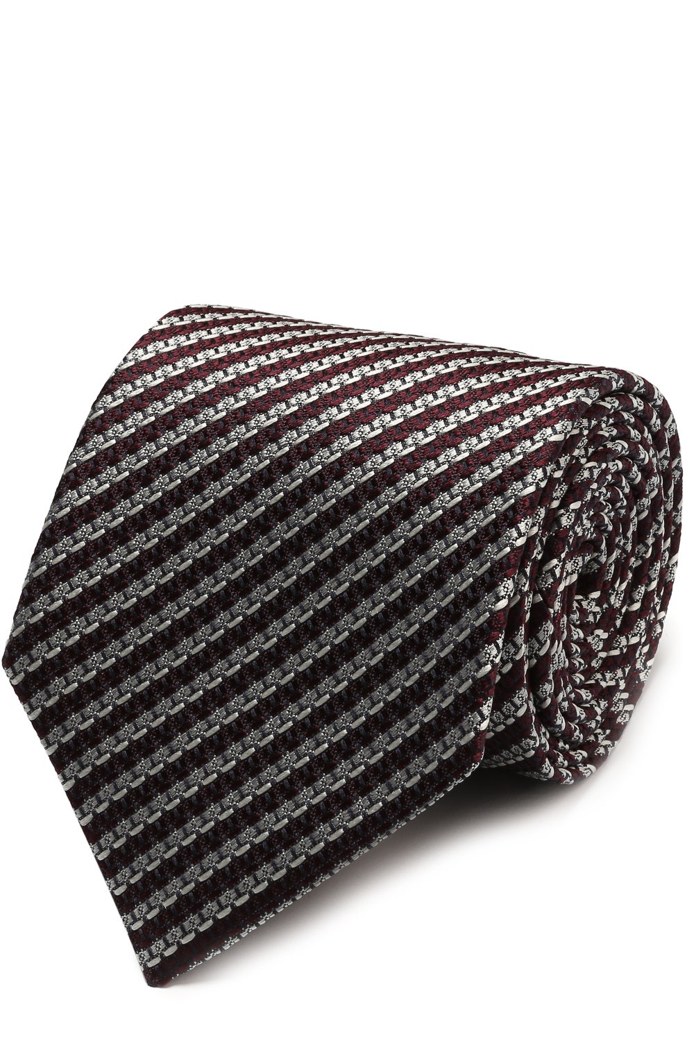 Шелковый галстук с узором ZEGNA, арт. Z9E611XW, фото 1