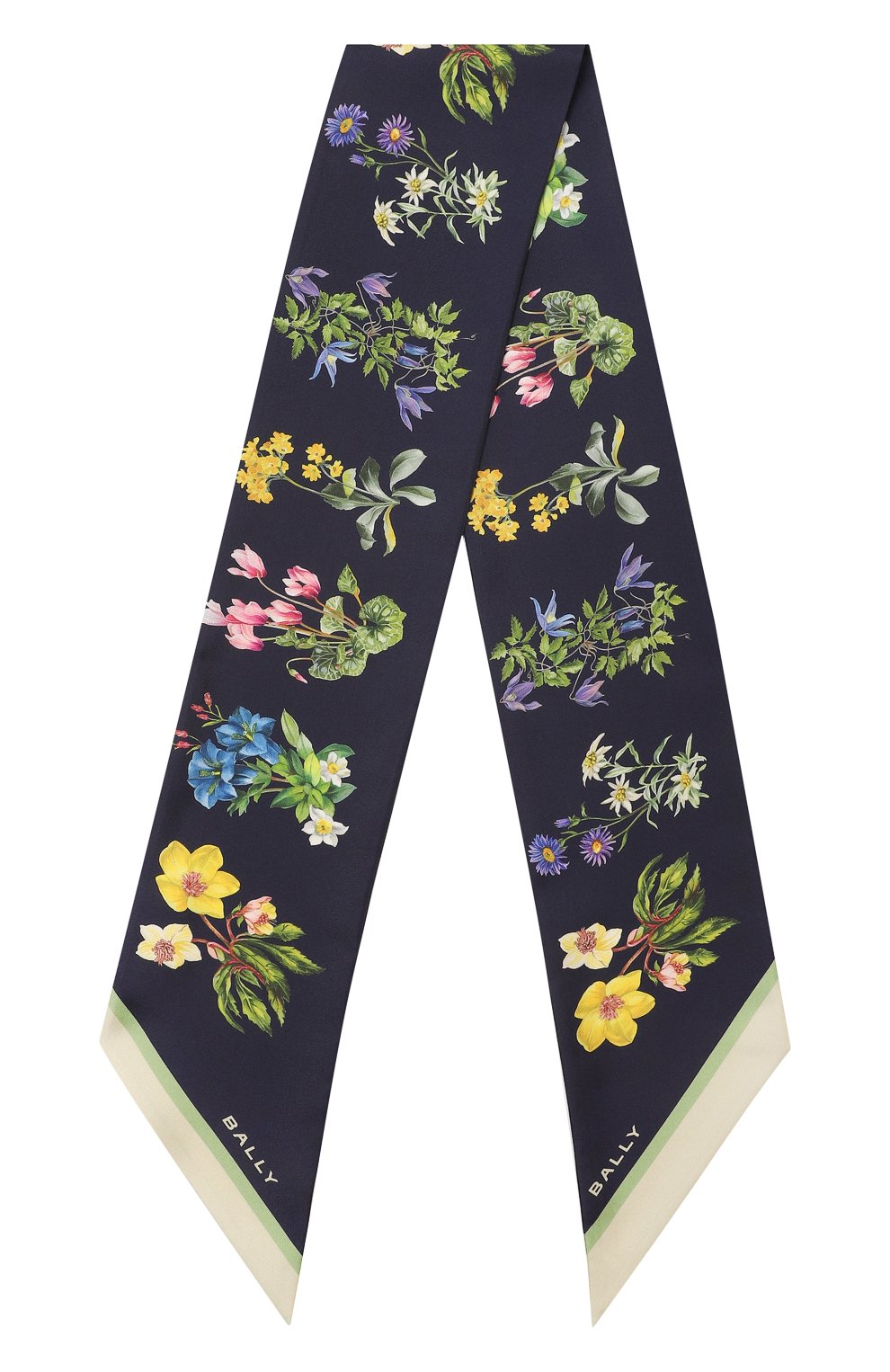 Шелковый шарф-твилли BALLY, арт. WSC03Q/SE151, фото 4