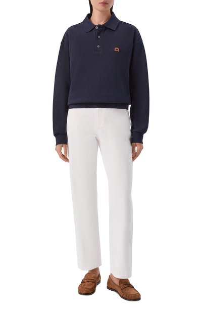 Женский хлопковое поло DUNST, арт. UDTS6A110N2