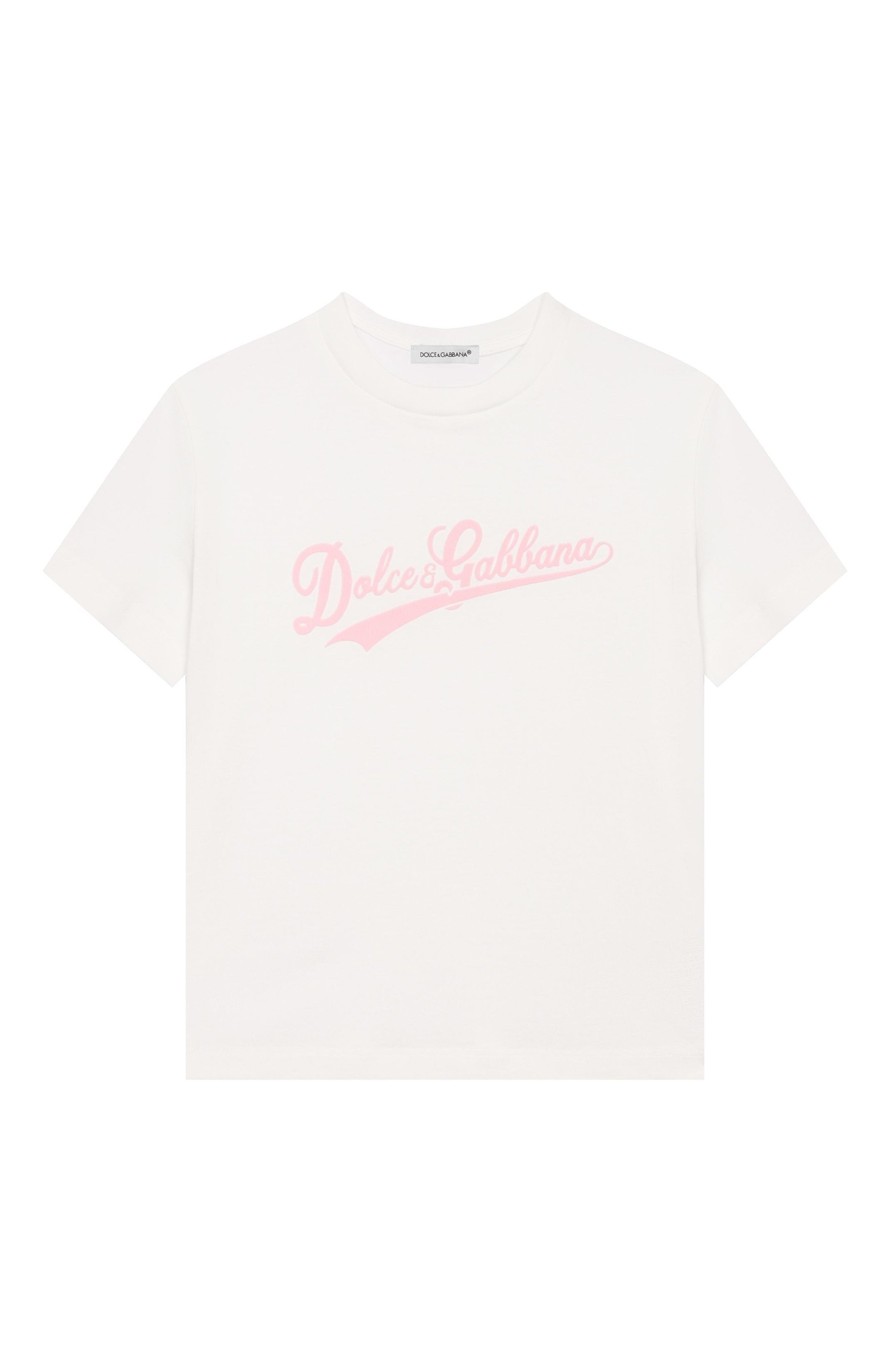 Хлопковая футболка DOLCE & GABBANA, арт. L5JTNK/G7PWL_001, фото 1