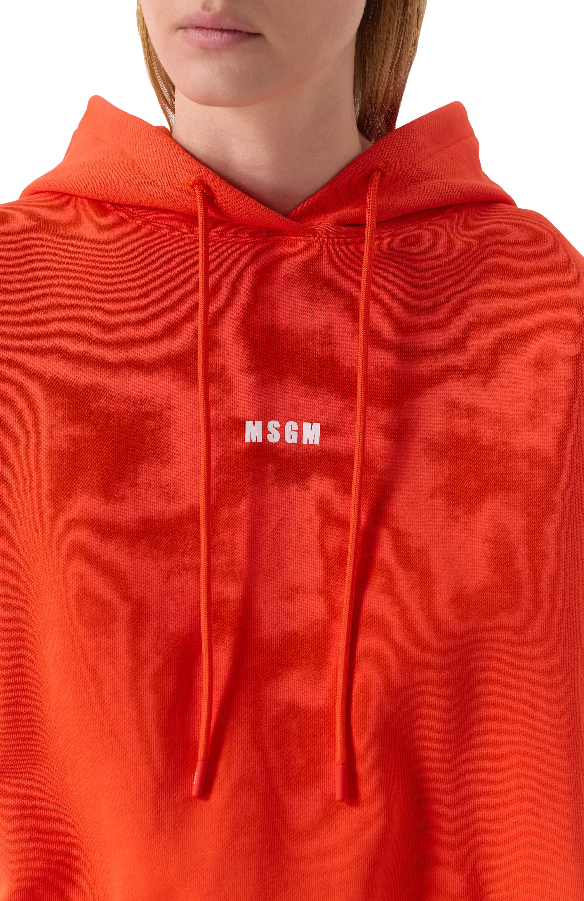 Хлопковое худи MSGM, арт. 3841MDM509/257000, фото 5