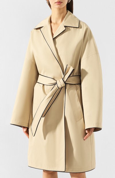 Хлопковый плащ BALENCIAGA, арт. 607491/TAP01, фото 3