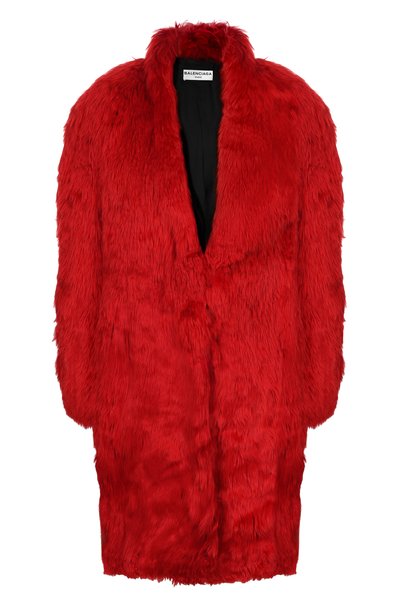 Женская шуба из альпаки BALENCIAGA, арт. 436431/TSH13