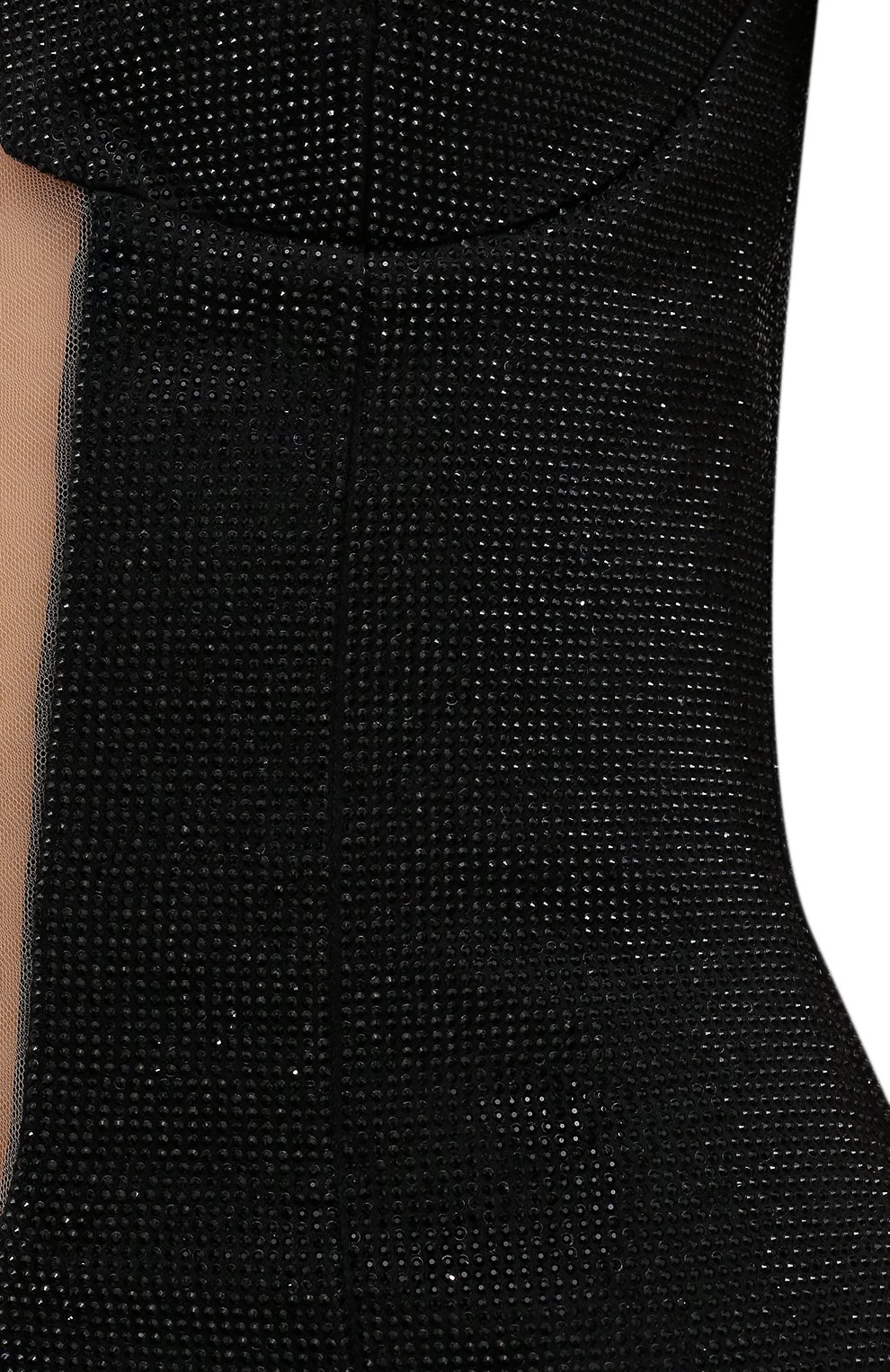 Платье из вискозы BALMAIN черного цвета по цене 1280000 руб., арт. VF0RM000/A094, фото 5 Платье из вискозы BALMAIN, арт. VF0RM000/A094, фото 5
