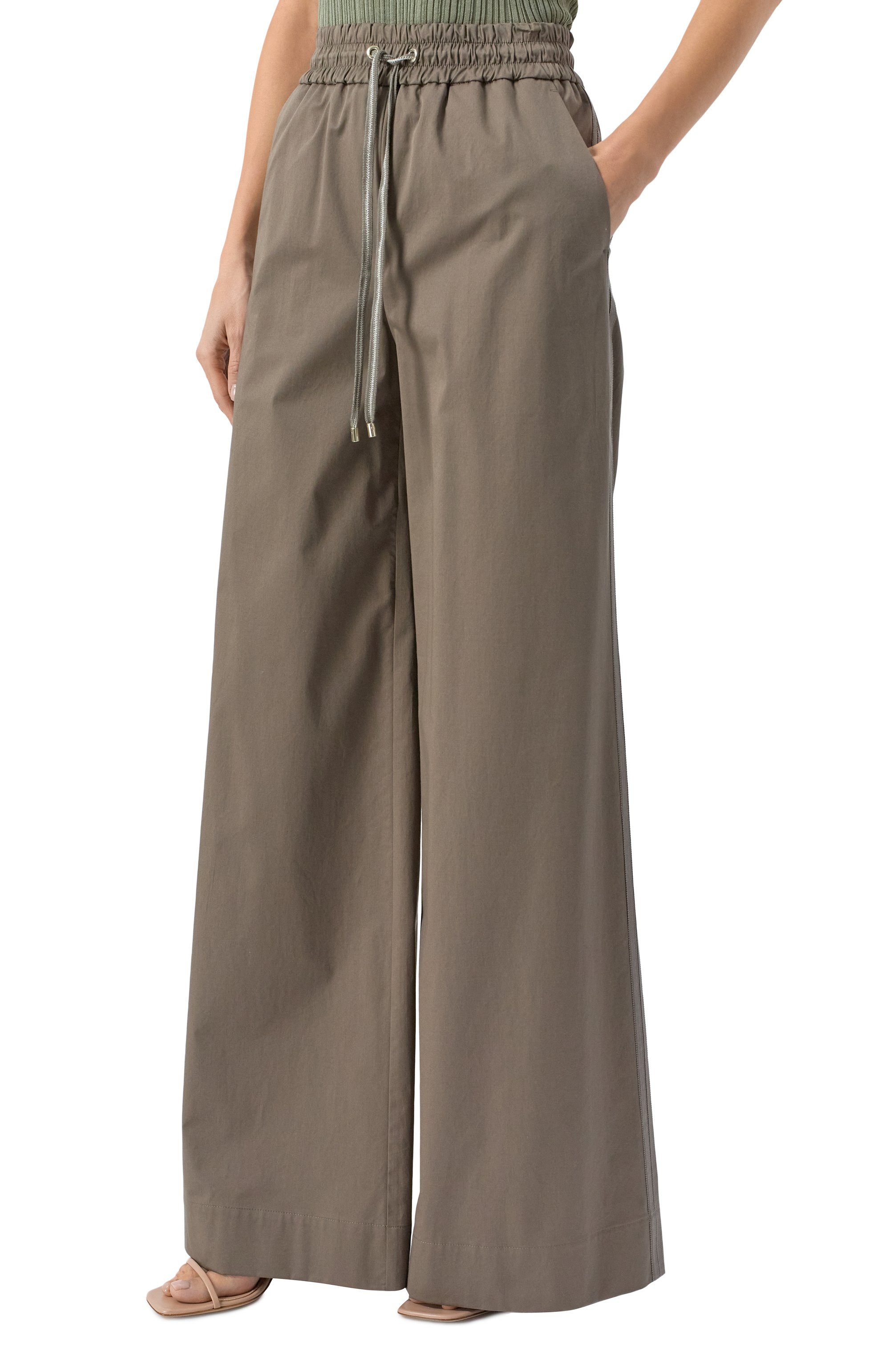 Хлопковые брюки LORENA ANTONIAZZI, арт. P2556PA65A/4818, фото 3