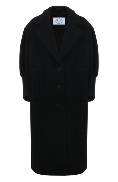 Женское пальто из шерсти и кашемира PRADA, арт. P682O-1ZY1-F0002-212
