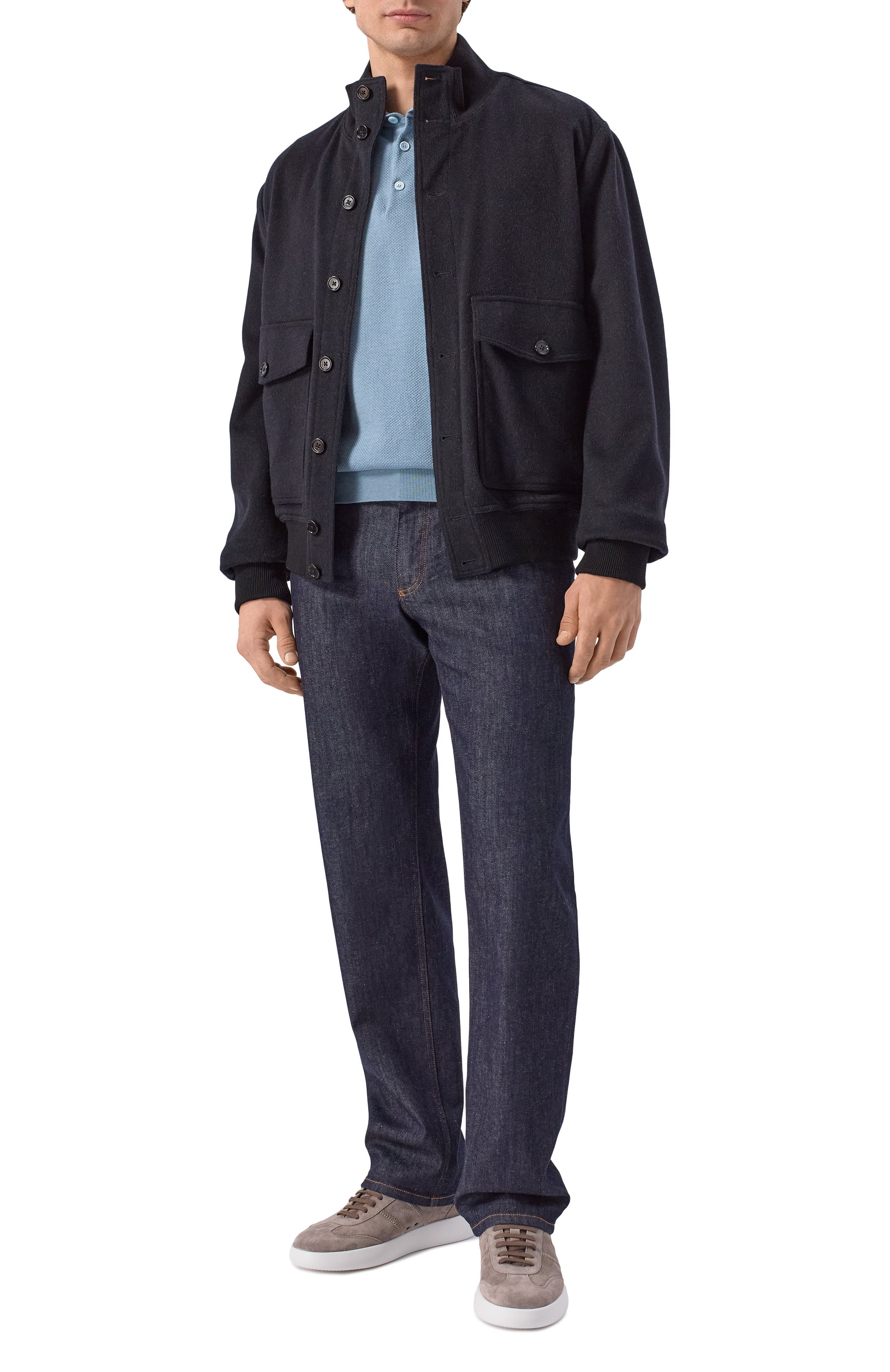 Хлопковое поло BRIONI, арт. UMR200/P0K15, фото 2