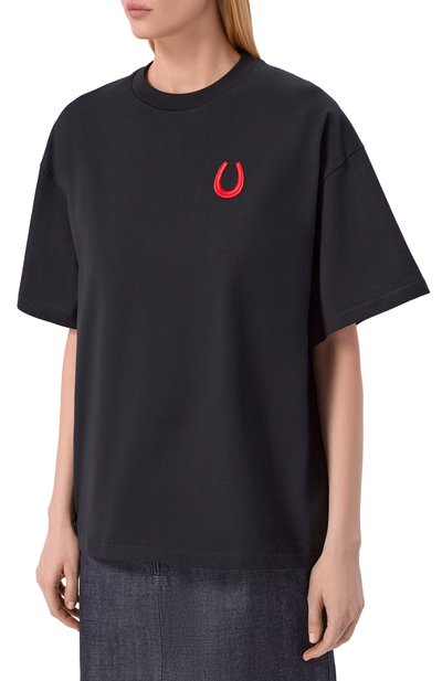 Хлопковая футболка JIL SANDER, арт. J53GC0011/J20347, фото 3