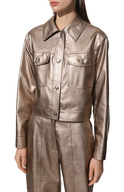 Куртка HUGO золотого цвета по цене 28050 руб., арт. 50484649, фото 3 Куртка HUGO, арт. 50484649, фото 3