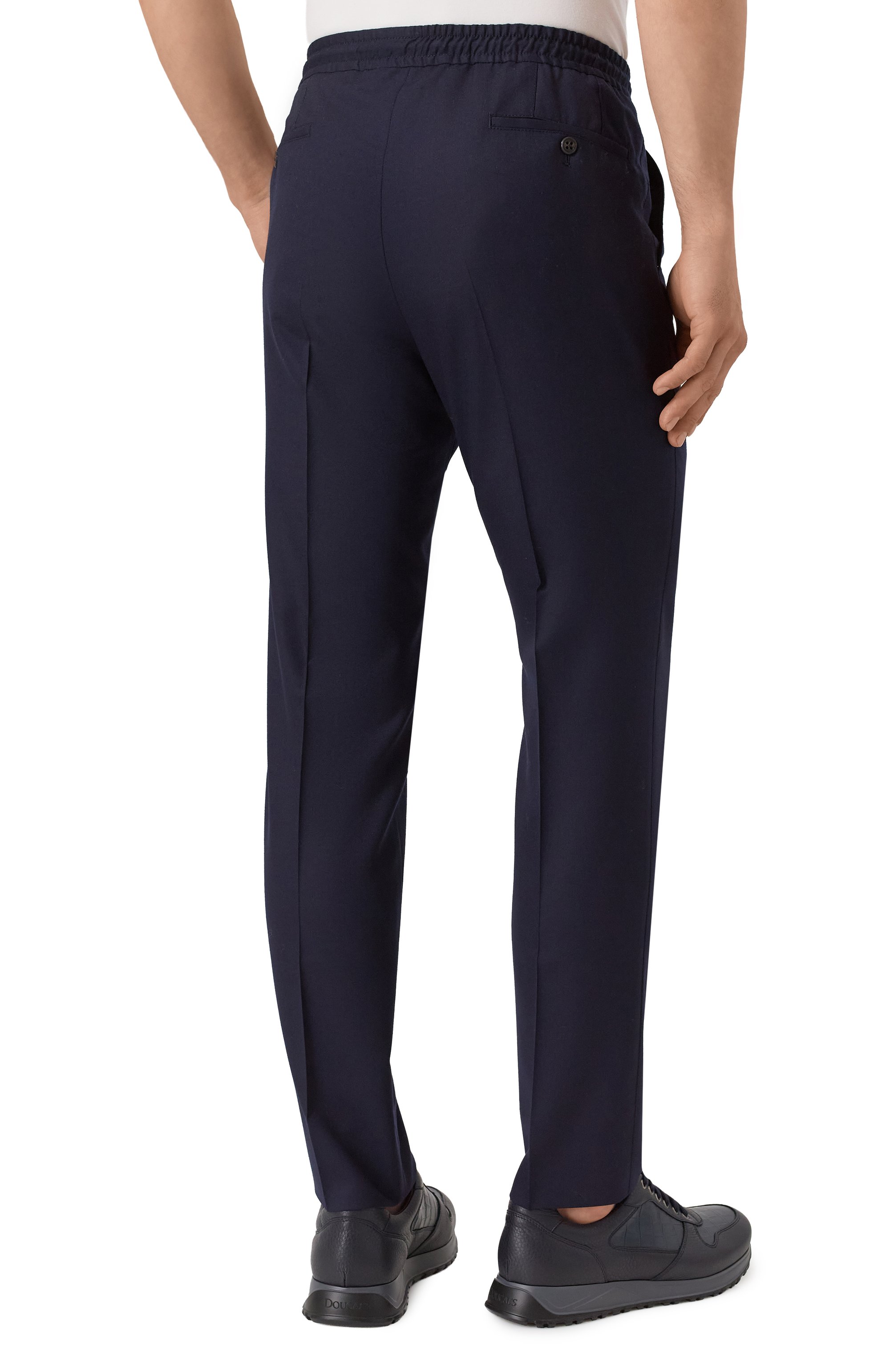 Шерстяные брюки CORNELIANI, арт. 264L25-2618111, фото 4