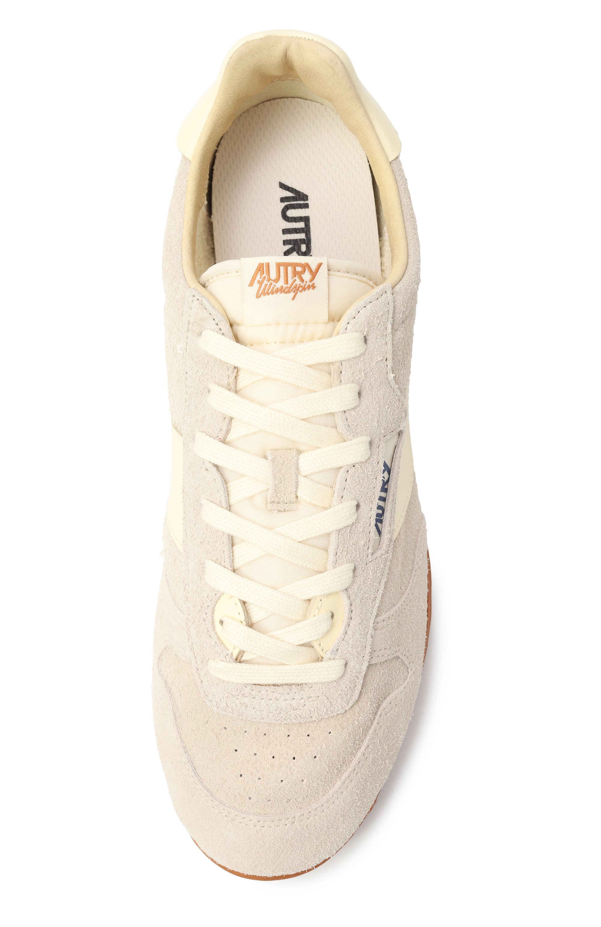 Замшевые кроссовки windspin AUTRY светло-бежевого цвета по цене 23350 руб., арт. A1UNWSLMUB01, фото 6 Замшевые кроссовки windspin AUTRY, арт. A1UNWSLMUB01, фото 6