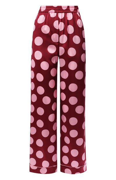 Шелковые брюки DOLCE & GABBANA, арт. FTAMPT/FSAZF, фото 1