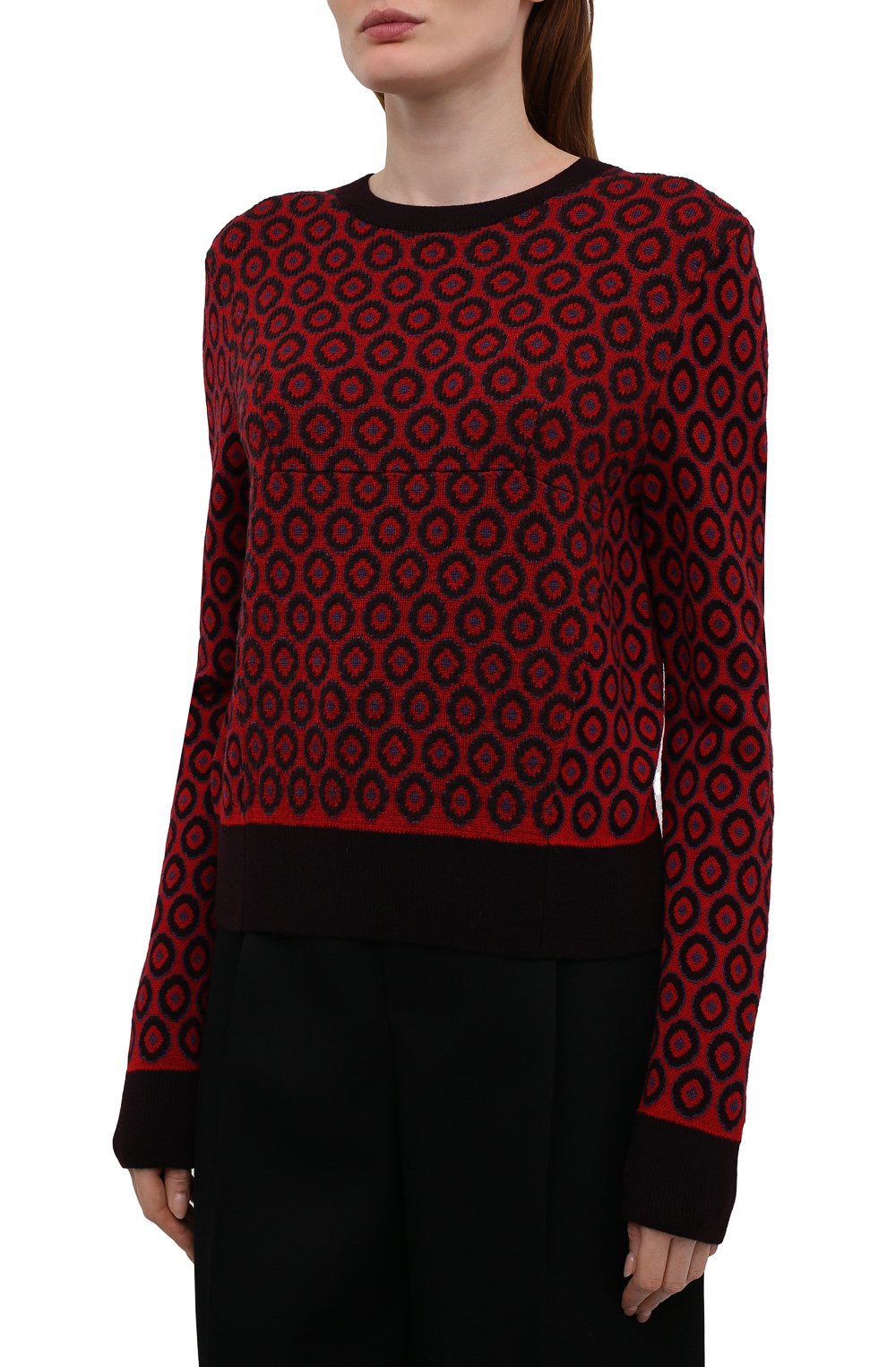 Шерстяной свитер DRIES VAN NOTEN, арт. 212-031291-3707, фото 3