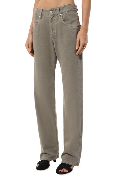 Джинсы BRUNELLO CUCINELLI серого цвета по цене 111500 руб., арт. MB030B1295, фото 3 Джинсы BRUNELLO CUCINELLI, арт. MB030B1295, фото 3