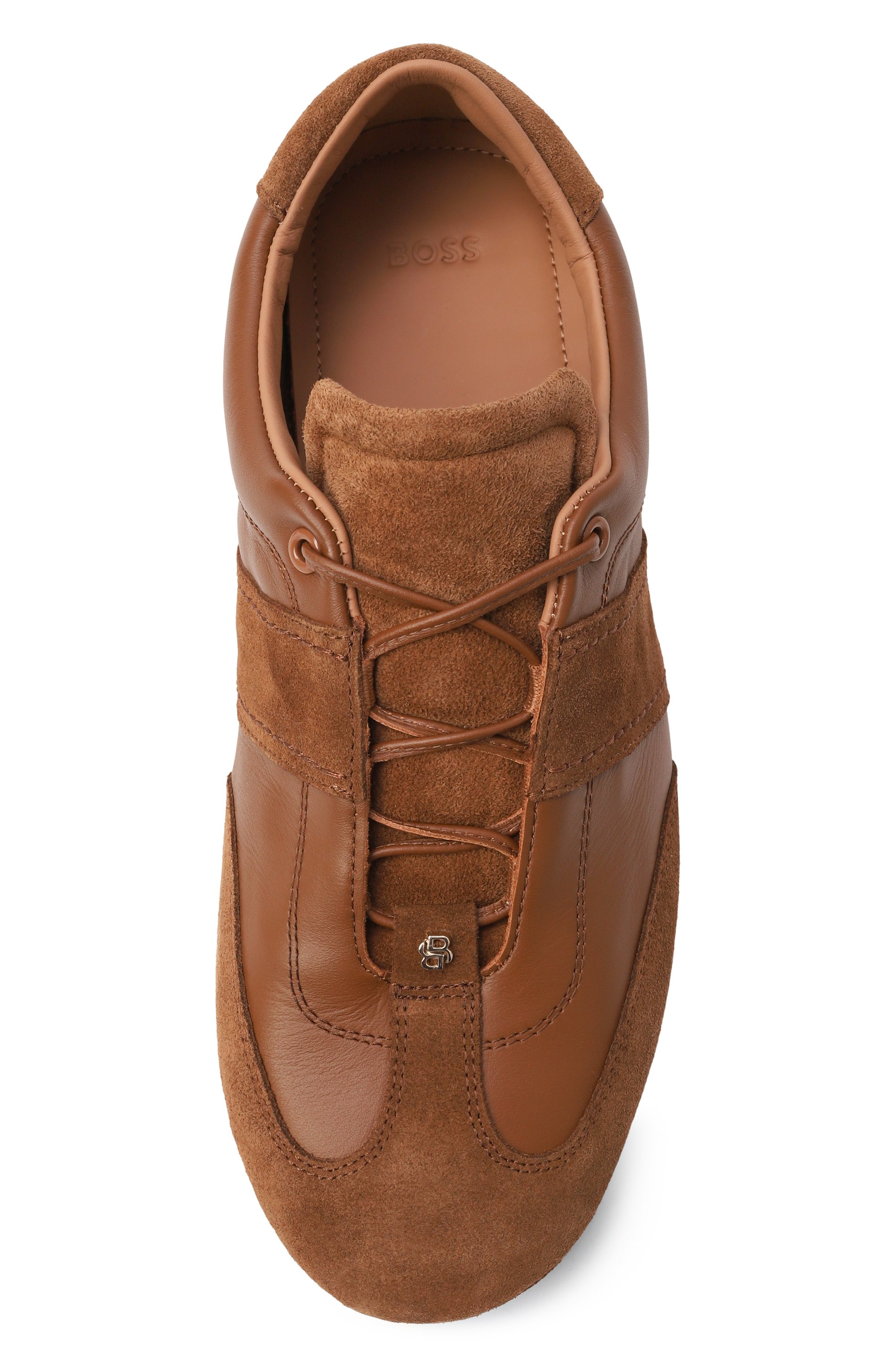 Кожаные кроссовки roxanne BOSS, арт. 50557939, фото 6