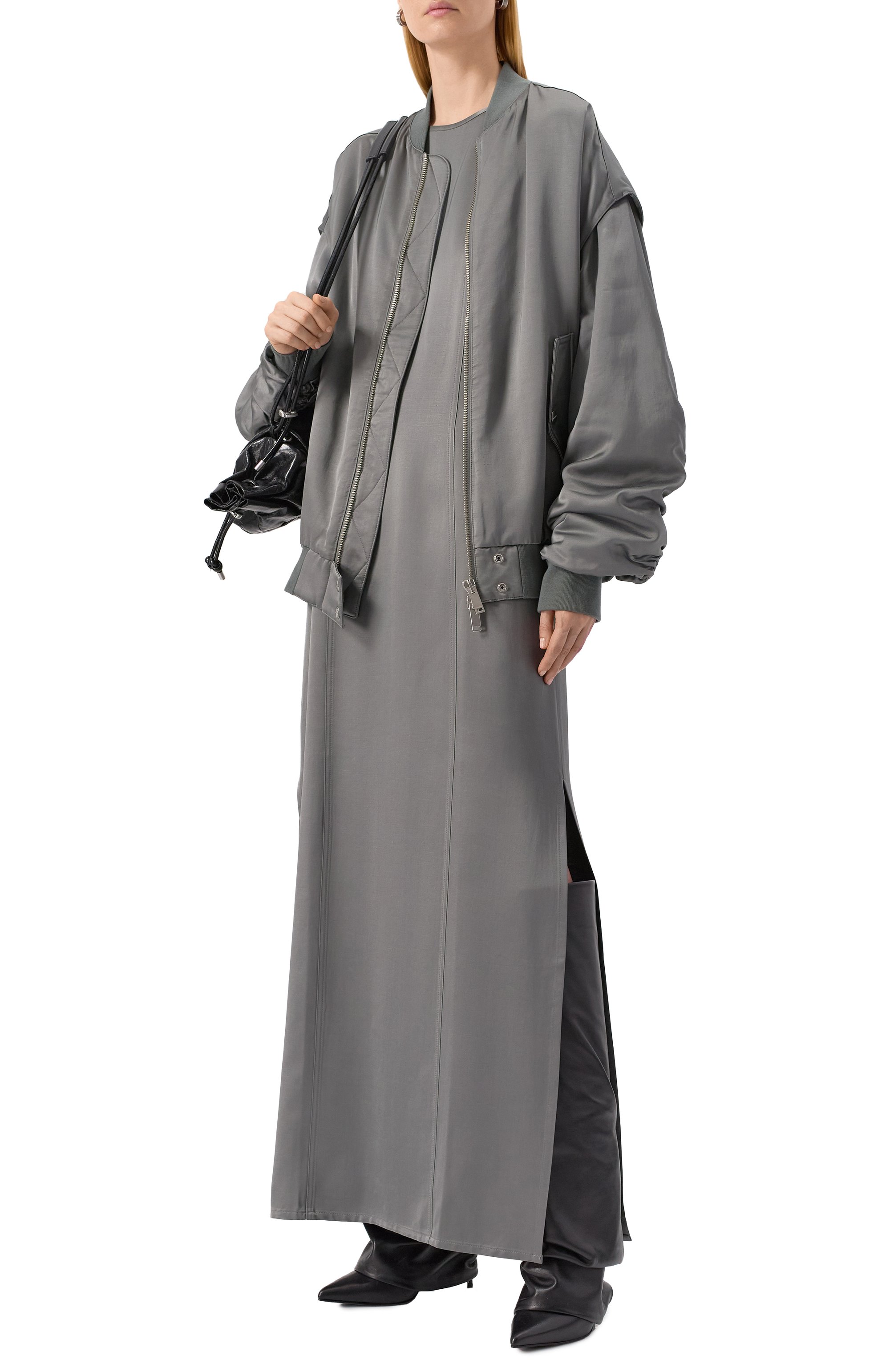 Атласное платье HALFBOY, арт. HS251WD007, фото 2