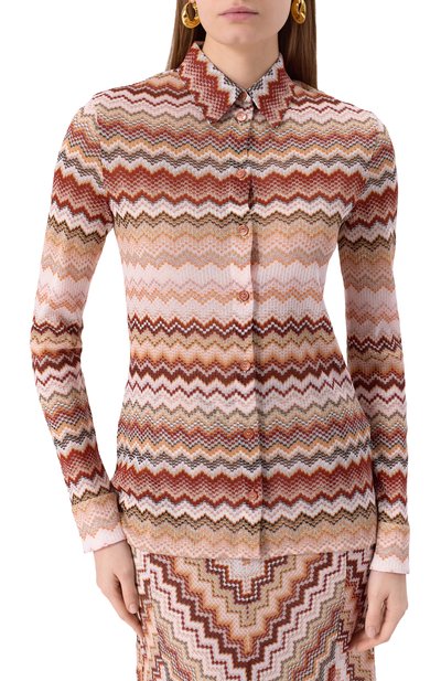 Рубашка из вискозы MISSONI, арт. DS25SJ06/BR00ZV, фото 3