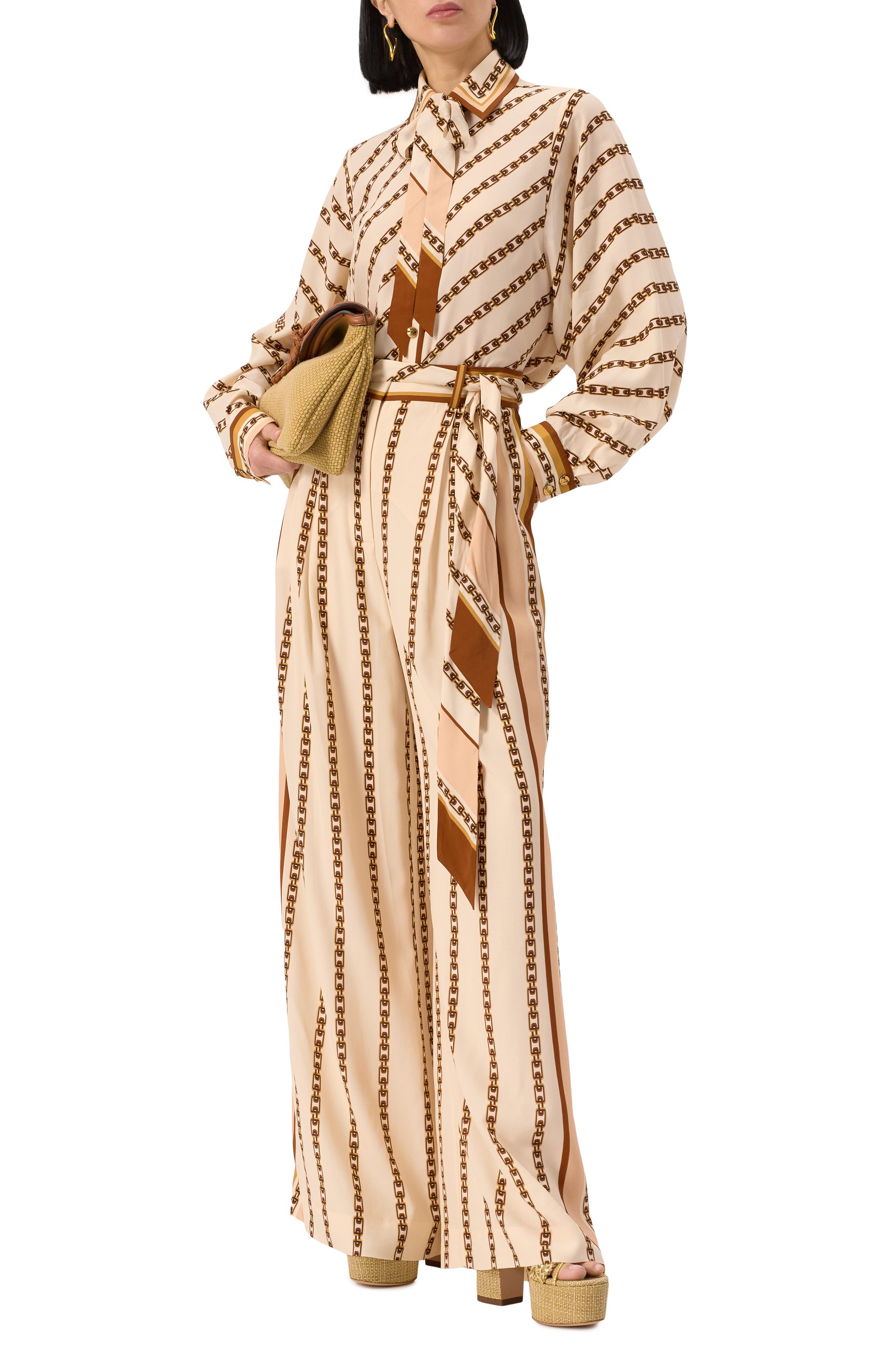 Блузка из вискозы и шелка ZIMMERMANN, арт. 4090TS25R, фото 2