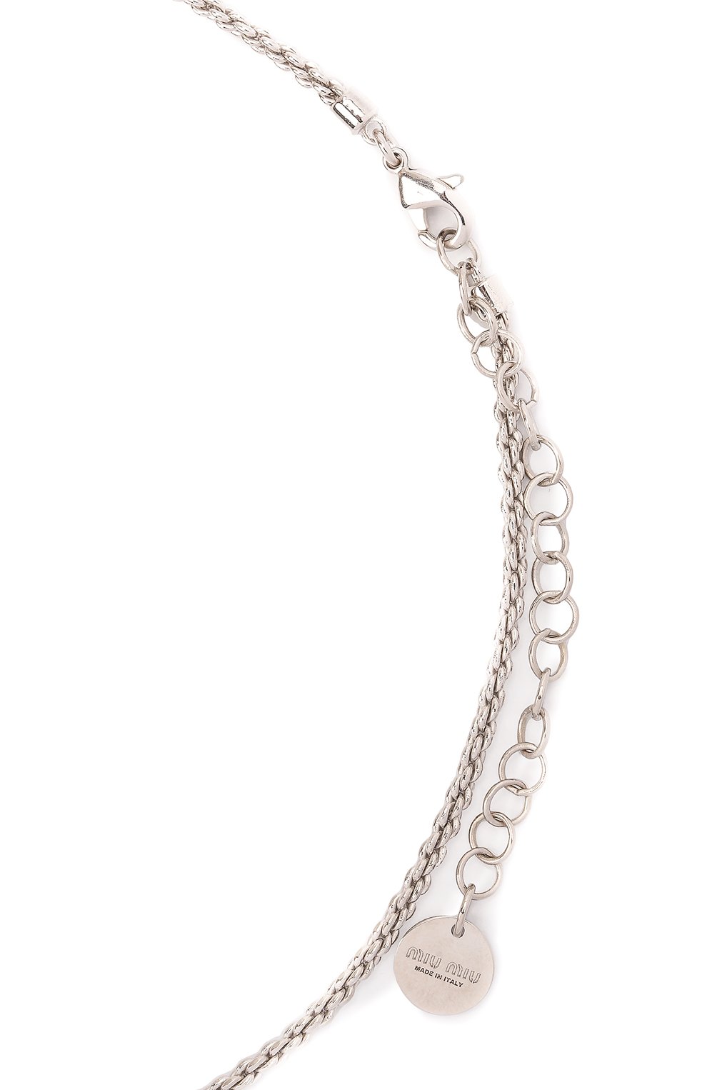 Кулон с цепочкой MIU MIU, арт. 5JC844-2DTH-F0RLQ, фото 4