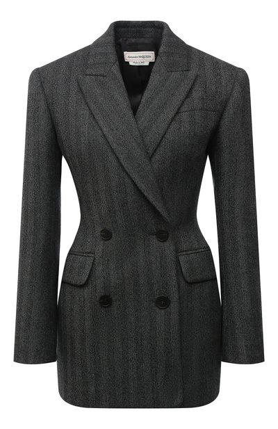 Шерстяной жакет ALEXANDER MCQUEEN, арт. 672957/QJACG, фото 1