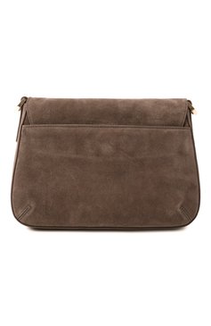 Женская сумка la prima GIORGIO ARMANI коричневого цвета, арт. GW000512/AF14186 | Фото 5 (Размер: small; Материал: Натуральная кожа, Натуральная замша; Ремень/цепочка: На ремешке; Автоматизация ТО: Проставлено; Автоматизация состава: Проставлено)