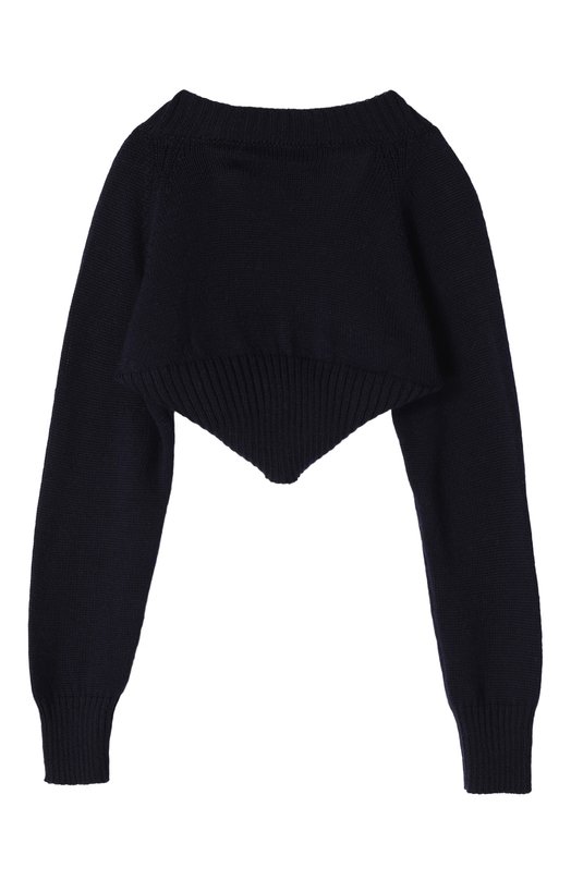 Болеро из шерсти Caf Синий, фото 2