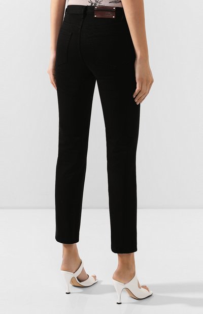 Джинсы DRIES VAN NOTEN черного цвета по цене 27150 руб., арт. 201-12404-9395, фото 4 Джинсы DRIES VAN NOTEN, арт. 201-12404-9395, фото 4