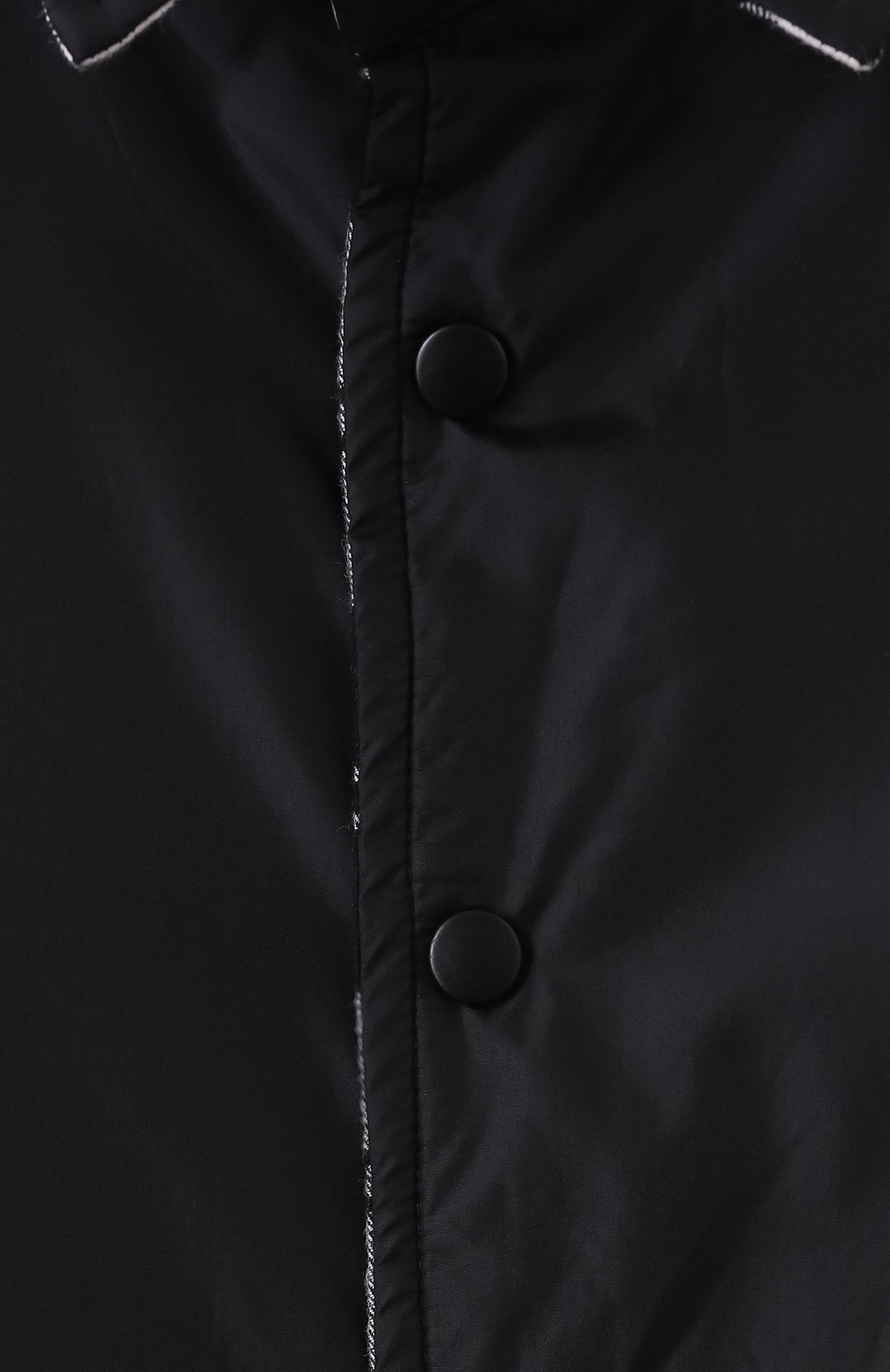 Двусторонняя куртка-рубашка ASPESI черно-белого цвета по цене 36400 руб., арт. F24036GMC3153/14A-16A, фото 6 Двусторонняя куртка-рубашка ASPESI, арт. F24036GMC3153/14A-16A, фото 6