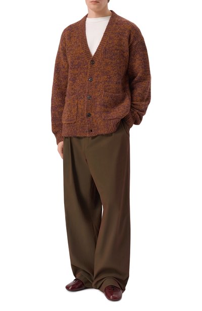 Кожаные кроссовки DRIES VAN NOTEN бордового цвета по цене 79950 руб., арт. 021707/0103, фото 2 Кожаные кроссовки DRIES VAN NOTEN, арт. 021707/0103, фото 2