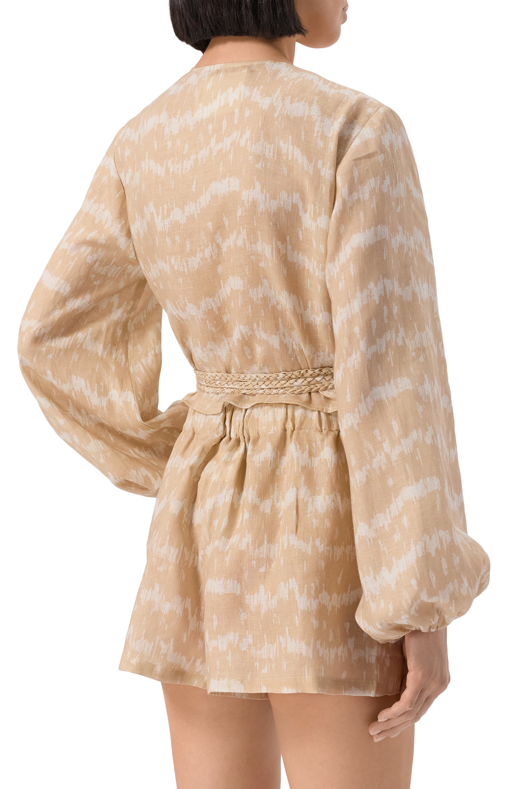 Льняная блузка MANEBI, арт. L79FM, фото 4