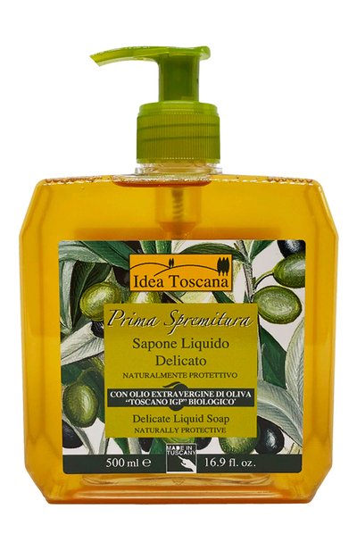 Женского нежное жидкое мыло для тела и рук prima spremitura (500ml) IDEA TOSCANA, арт. 430167