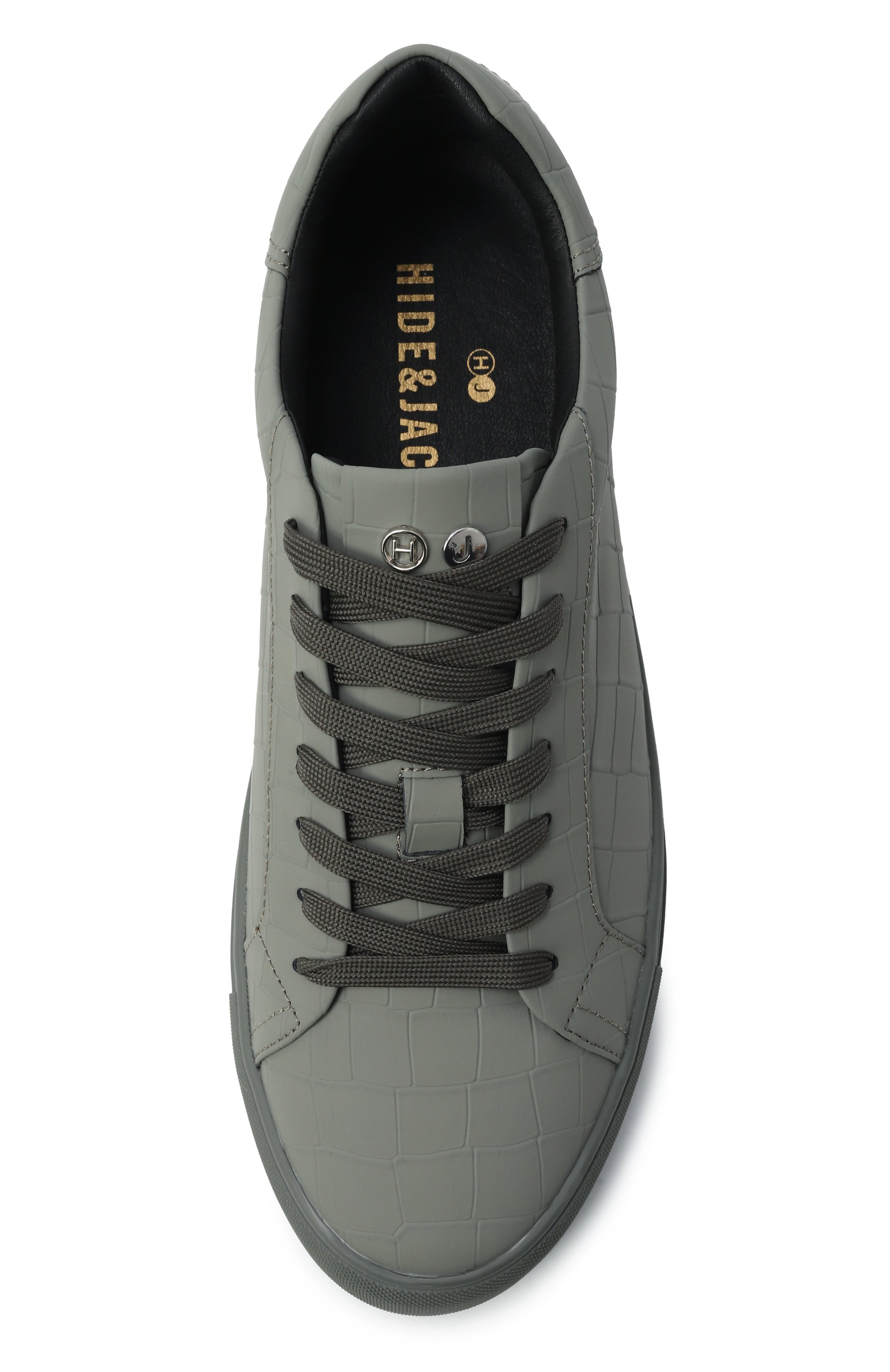 Кожаные кеды essence HIDE AND JACK, арт. EIBKLGRNB/G, фото 6