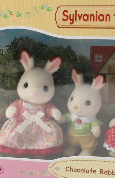 Игровой набор семья шоколадных кроликов SYLVANIAN FAMILIES, арт. 5655, фото 2